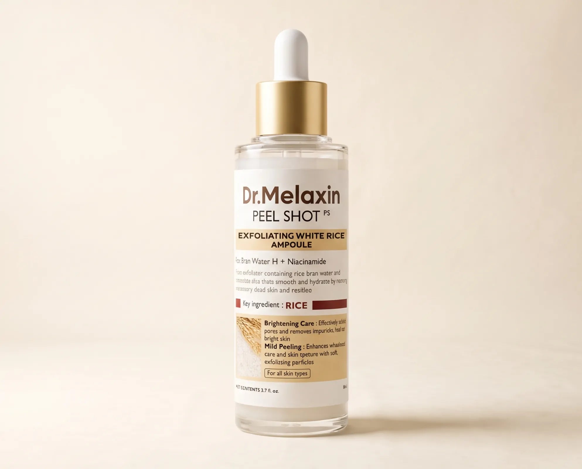 Peel Shot Exfoliant White Rice Ampoule - 80ml