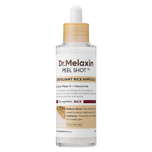 Dr. Melaxin - Peel Shot Exfoliant White Rice Ampoule (80ml)