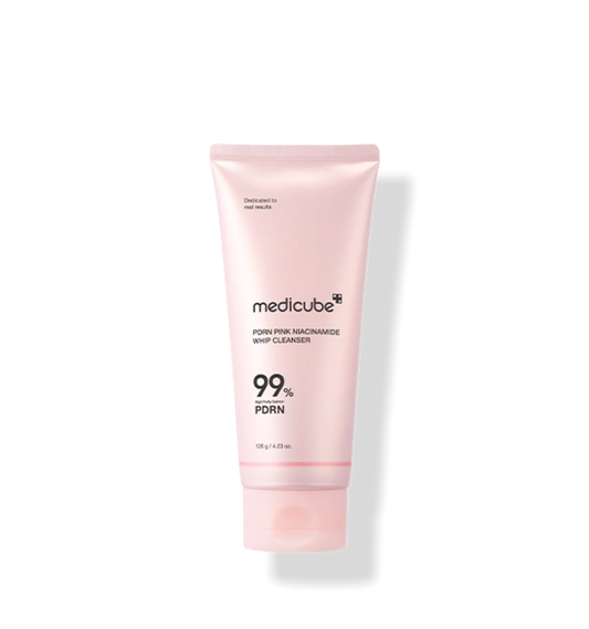 Medicube - pdrn pink niacinamide whip cleanser 120g